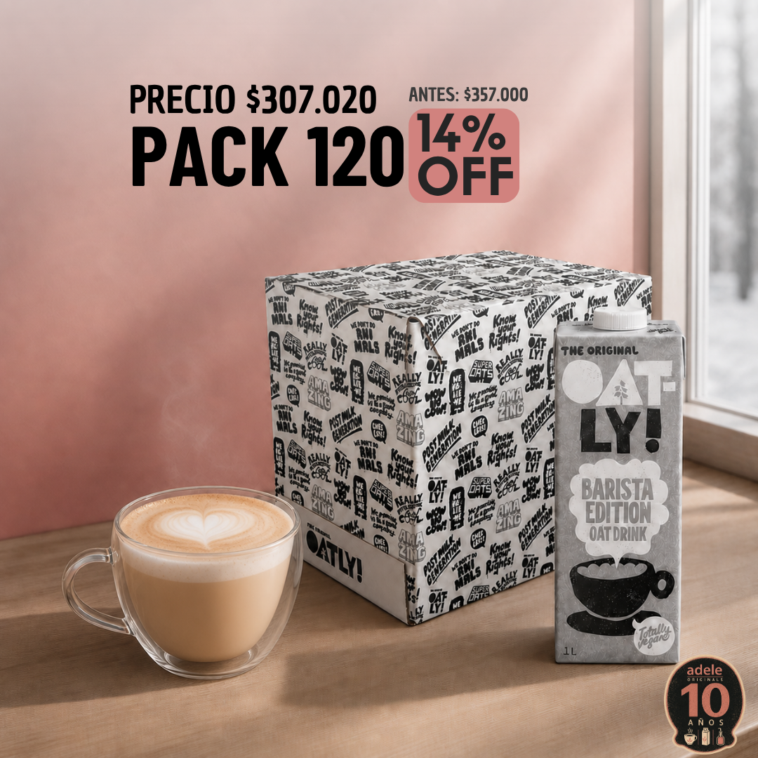Pack 120 unidades "Bebida de Avena Barista Edition/ 1LT"