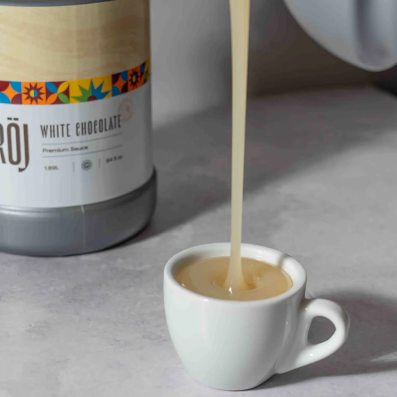 Salsa de chocolate blanco