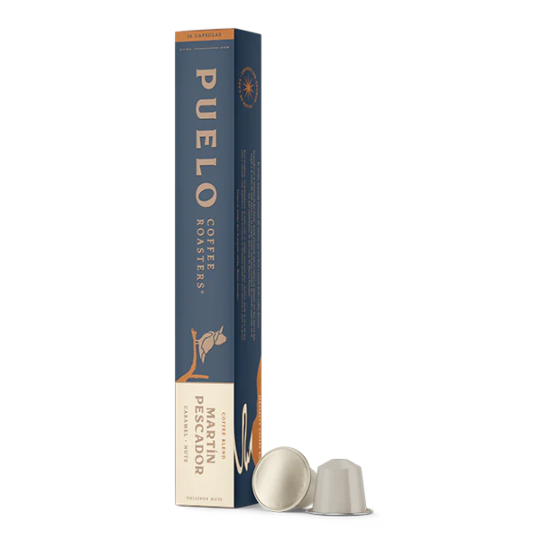 Cápsulas 10u Café de Especialidad Martín Pescador Coffee Blend