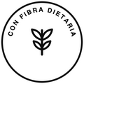 Badge con fibra dietaria