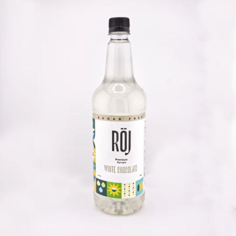 Syrup Chocolate Blanco sin azúcar Röj botella 1 litro