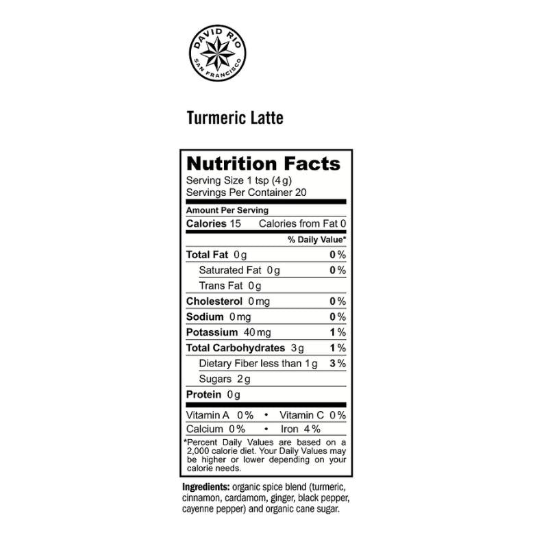 Turmeric Latte Tarro/90Gr
