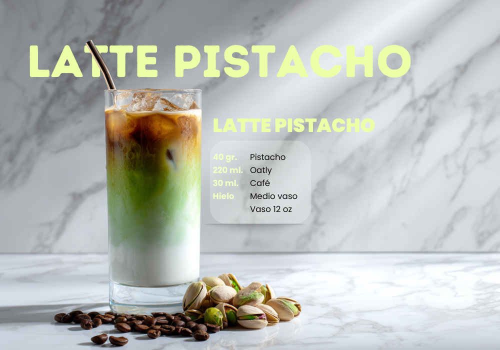 Latte Pistacho