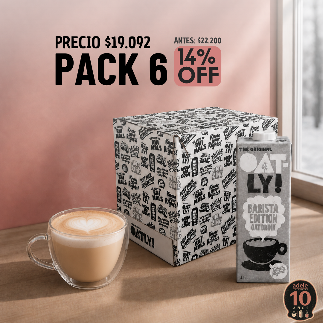 Pack 6 unidades "Bebida de Avena Barista Edition/ 1LT"