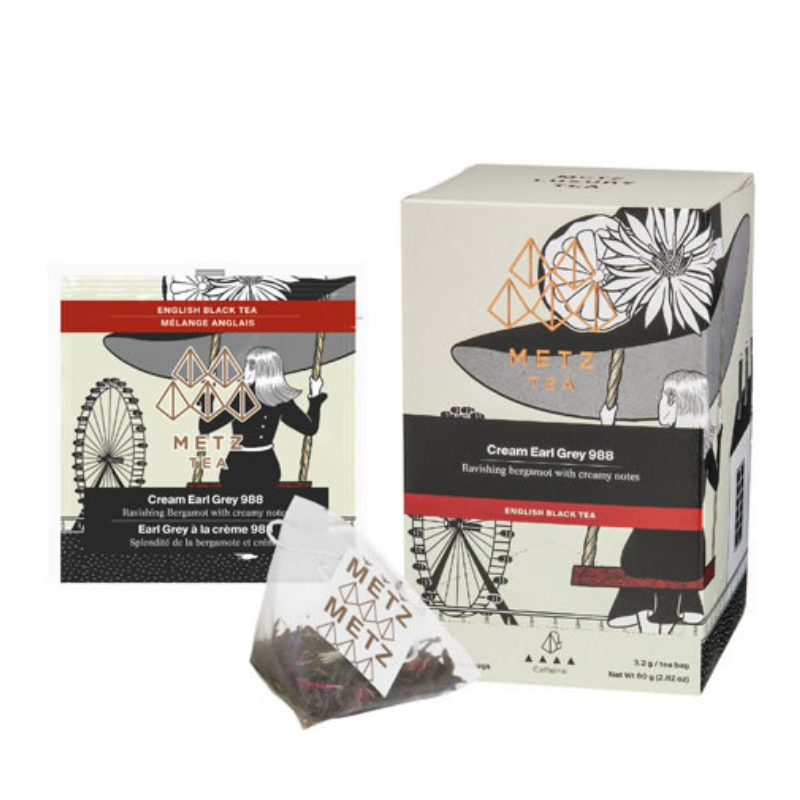Caja 6 Cream Earl Grey Metz