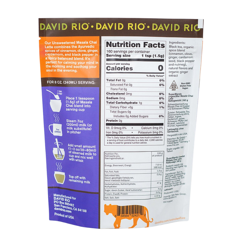 Super Blends "Massala Chai Latte"