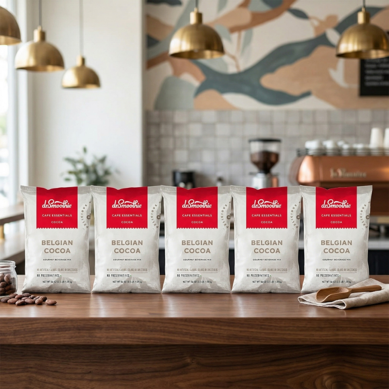 Caja 5 Bolsas Belgian Cocoa Dr.Smoothie