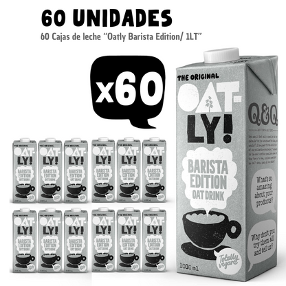 Pack 60 unidades "Bebida de Avena Barista Edition/ 1LT"