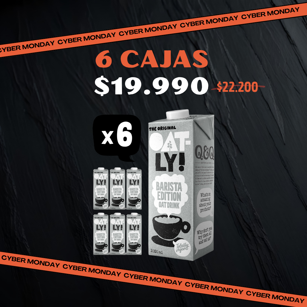 Pack 6 unidades "Bebida de Avena Barista Edition/ 1LT"