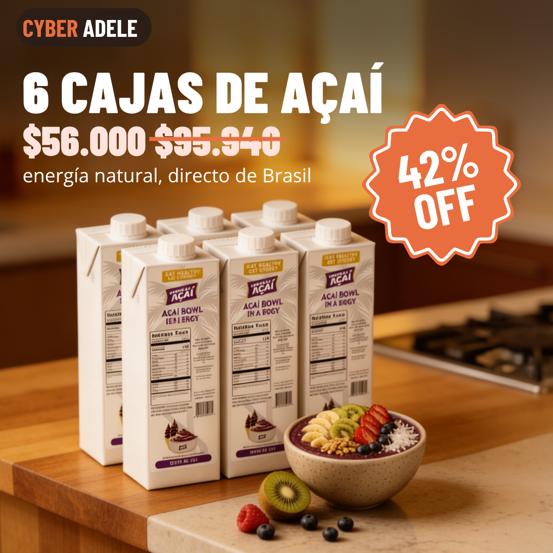 Caja 6 Acai Bowl