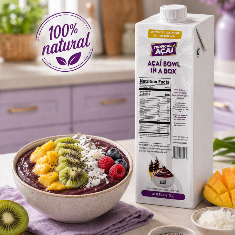 Acai Bowl - Caja/1 Lts