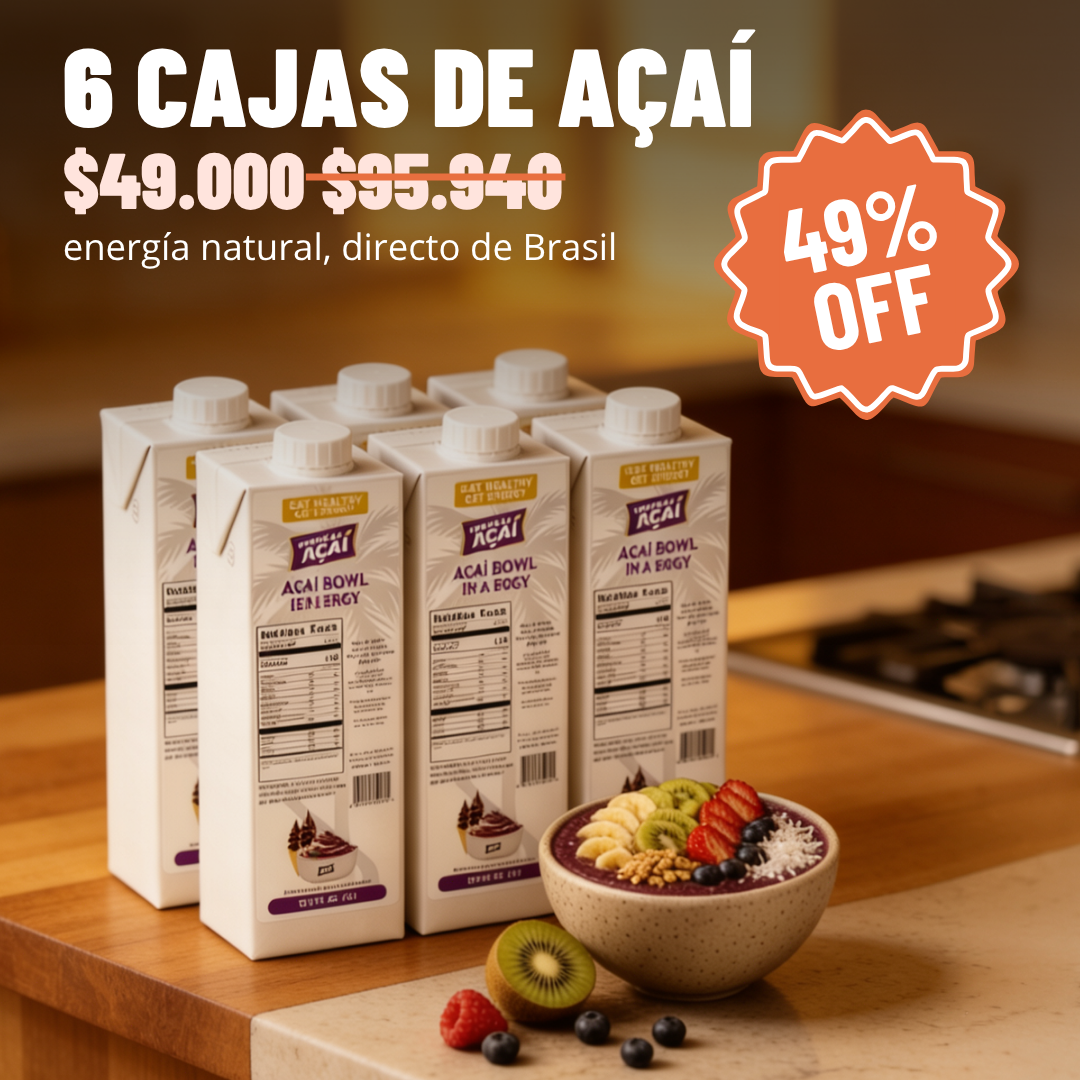 Caja 6 Acai Bowl