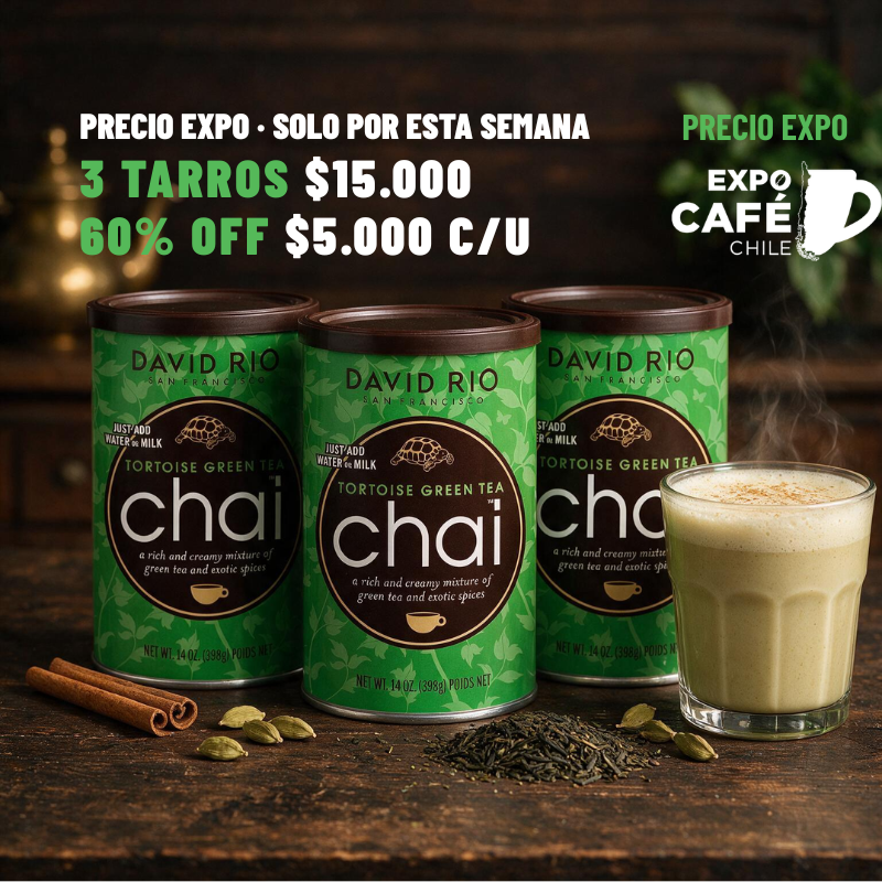 Pack 3 tarros Tortoise Green Tea - 3 Tarro