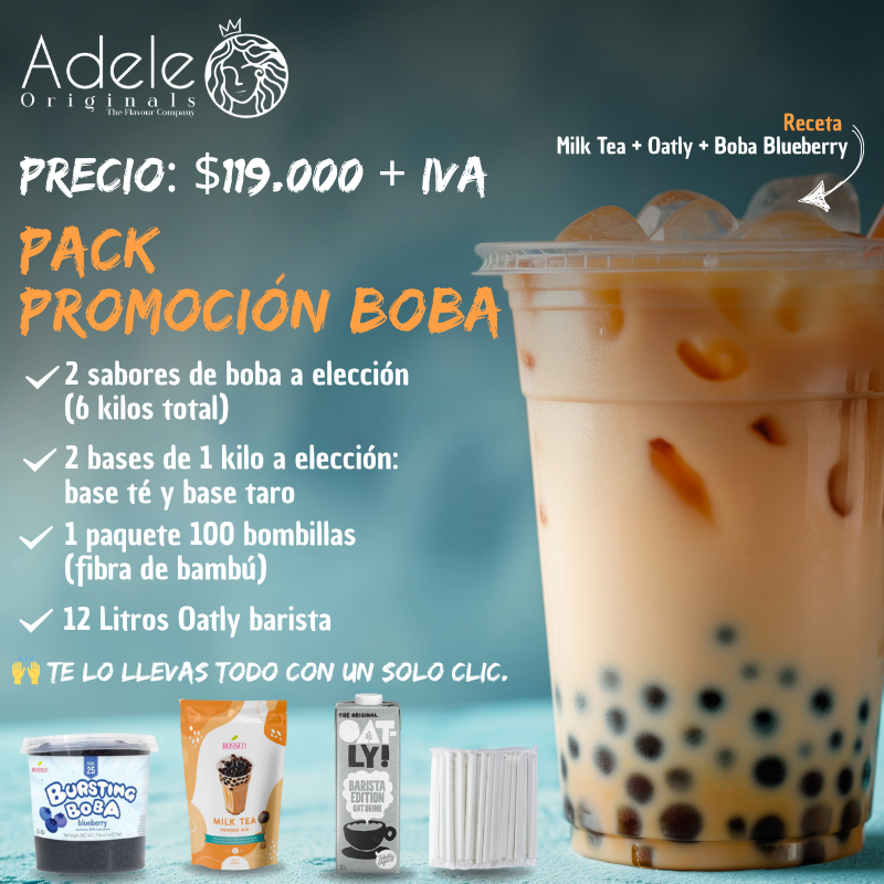 Pack promoción Boba