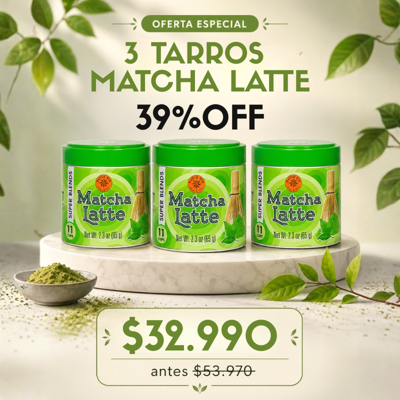 3 x Matcha Latte Tarro