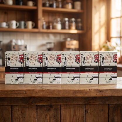 Caja 6 Grand Breakfast Metz: 6 cajas de té Metz