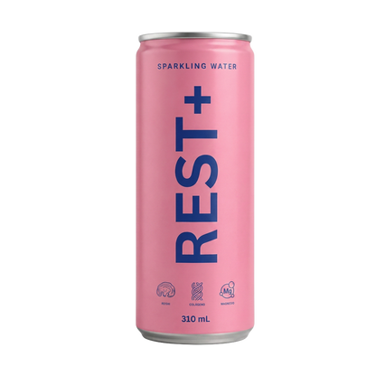 Lata REST+ Rise: frambuesa, hibiscus, lima y reishi