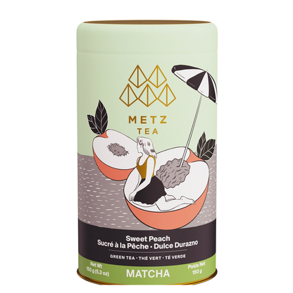 Tarro de Sweet Peach Matcha Metz, 150 g