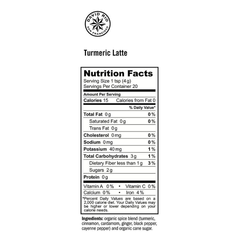 Turmeric Latte Tarro/80Gr
