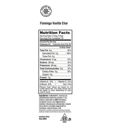 Flamingo Vanilla Decaf Sugar Free Bolsa/1.36Kg