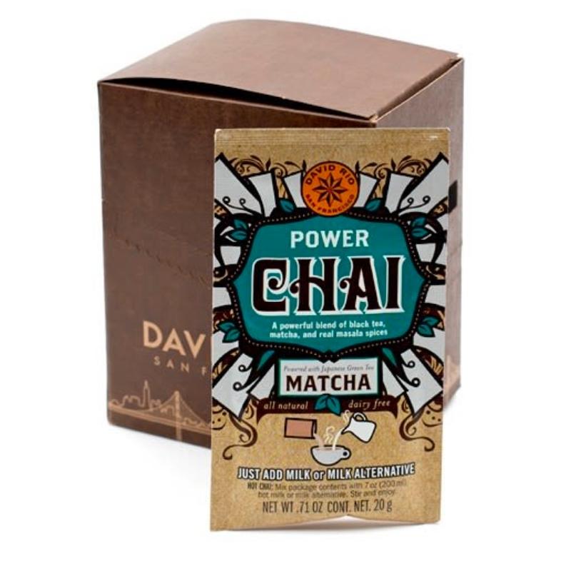 Power Chai Matcha Caja Sachets * 12Un