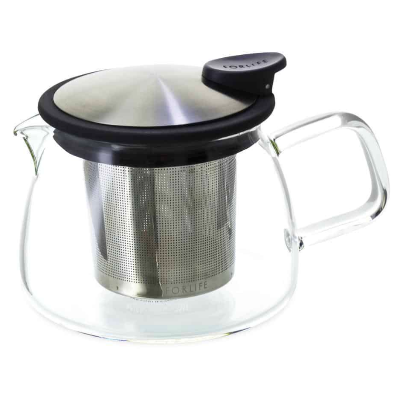 Bell Glass Teapot 14 Oz