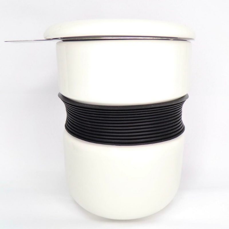 Asian Style Teacup 12Oz - 360 ML / Blanco